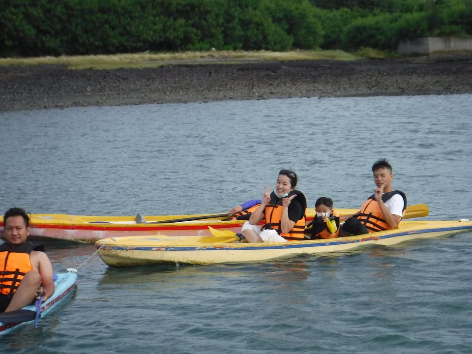 澎湖旅遊-獨木舟跨島